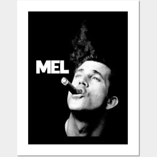 SMOKING MEL Posters and Art